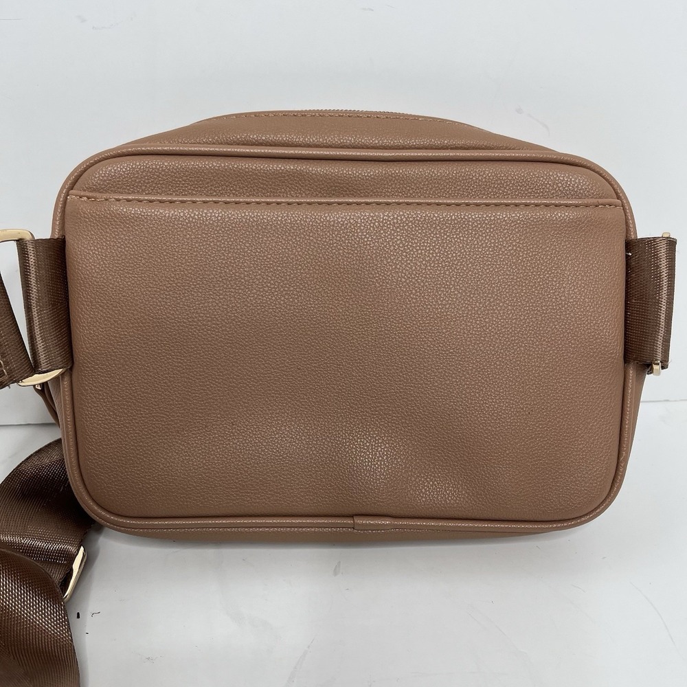 Ayla And Co. Fanny Pack Vegan Leather Tan $84 MSRP Boho Activewear Travel - Picture 5 of 7